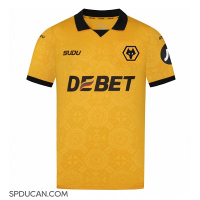 Muški Nogometni Dres Wolves Rodrigo Gomes #21 Domaci 2025-26 Kratak Rukav Muški Nogometni Dres Wolves Rodrigo Gomes #21 Domaci 2025-26 Kratak Rukav
